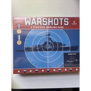 WARSHOTS A Strategic Drinking Game By Foster &Rye, 2 Player Adult Game New